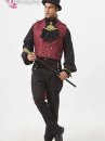Trang Phục Nam Tước Phong Cách Hoa Hồng Đen Steampunk