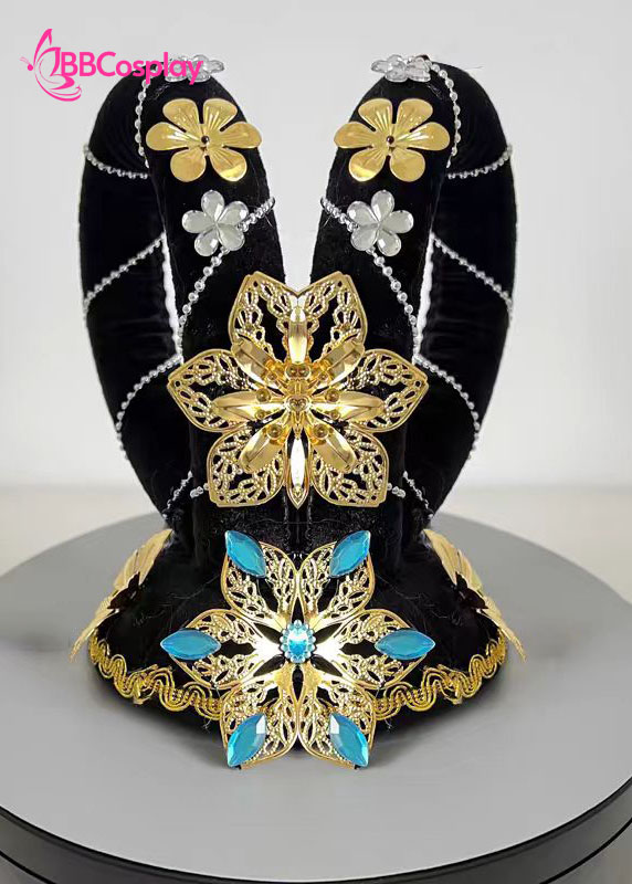 Búi Tóc Giả Hằng Nga Đá Xanh Mẫu Cánh Tiên