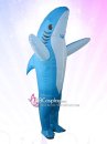Mascot Cá Mập Bơm Hơi Giá Rẻ - Baby Shark