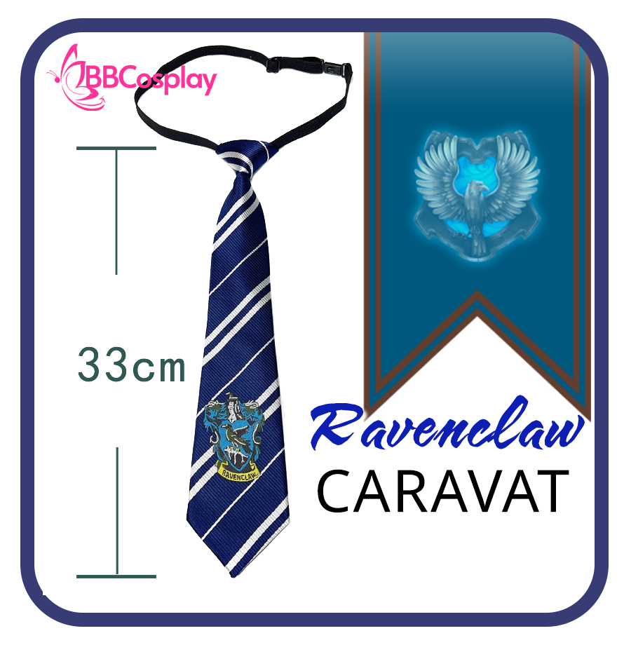 Cà Vạt Harry Potter Thắt Sẵn -  Rowena Ravenclaw