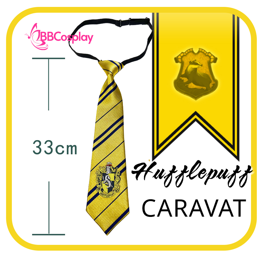 Cà Vạt Harry Potter Thắt Sẵn - Helga Hufflepuff