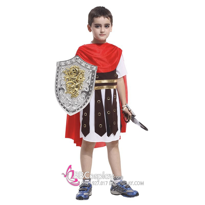 Trang Phục Chiến Binh Halloween Cho Bé Trai