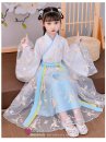 Trang Phục Hằng Nga Cho Bé - Bạch Hoa Lam Nguyệt