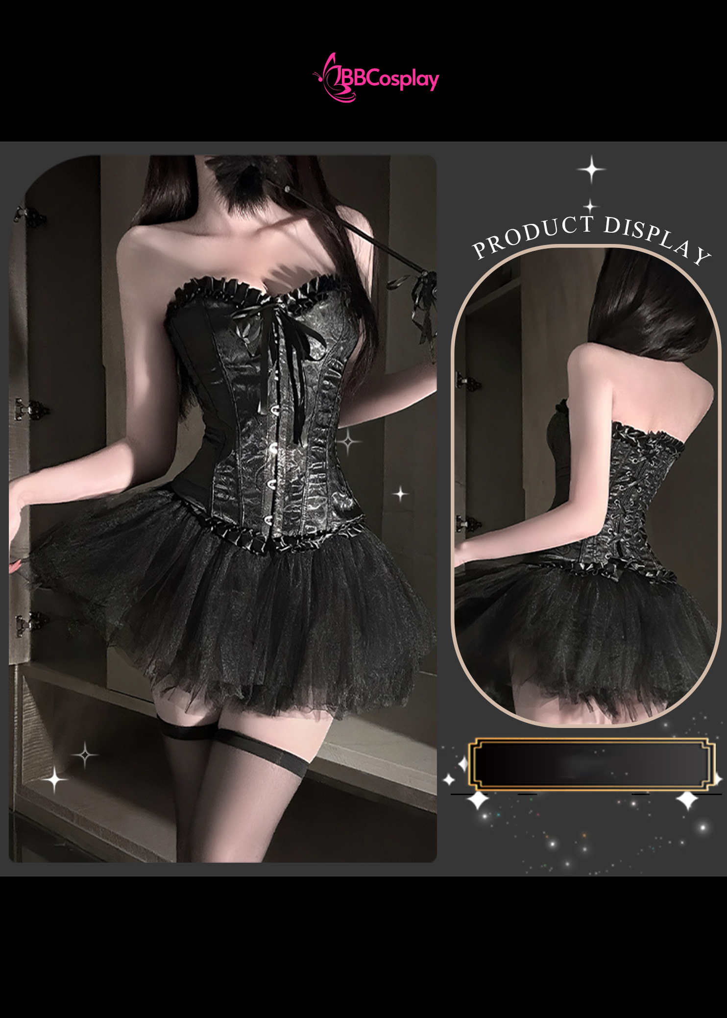 Corse Đen Hoá Trang Thiên Nga Đen