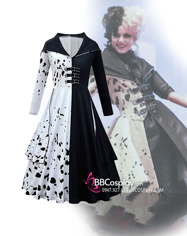 Trang Phục Cosplay Cruella 2021