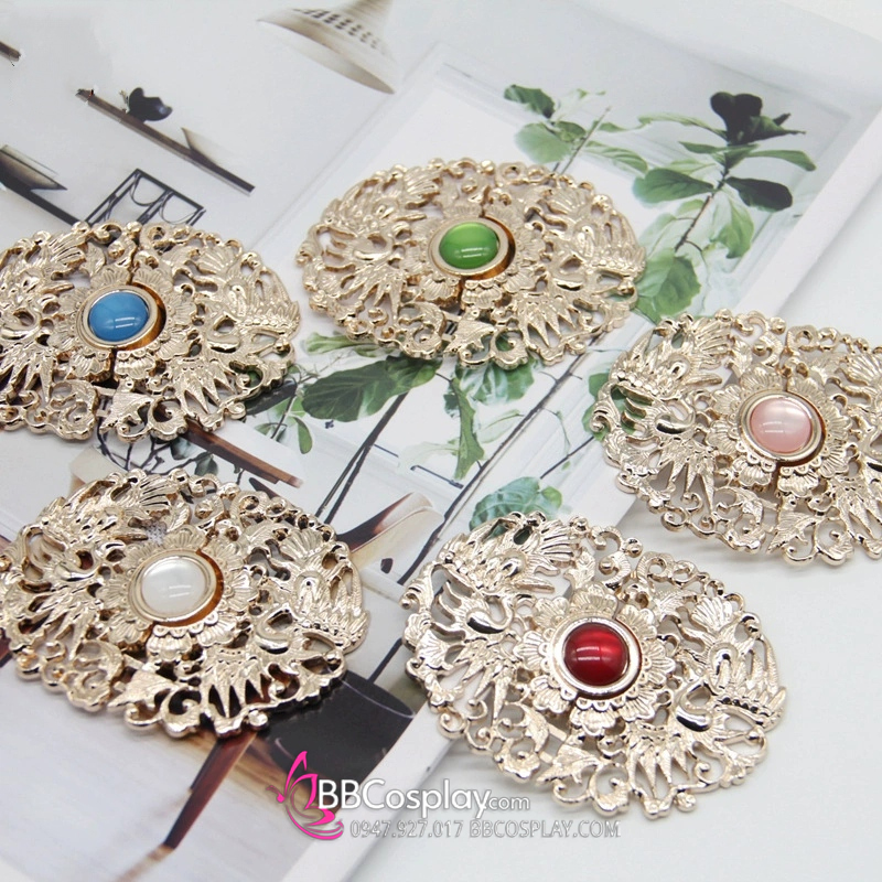 Nút Áo Khuy Áo Làm Cúc Phượng Nhật Bình Việt Phục - Phụ Kiện Trang Sức Cổ Trang Thủ Công