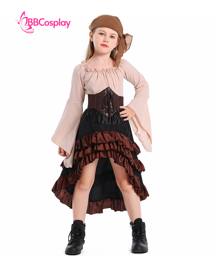 Trang Phục Cướp Biển Trẻ Em Kiểu Quý Tộc