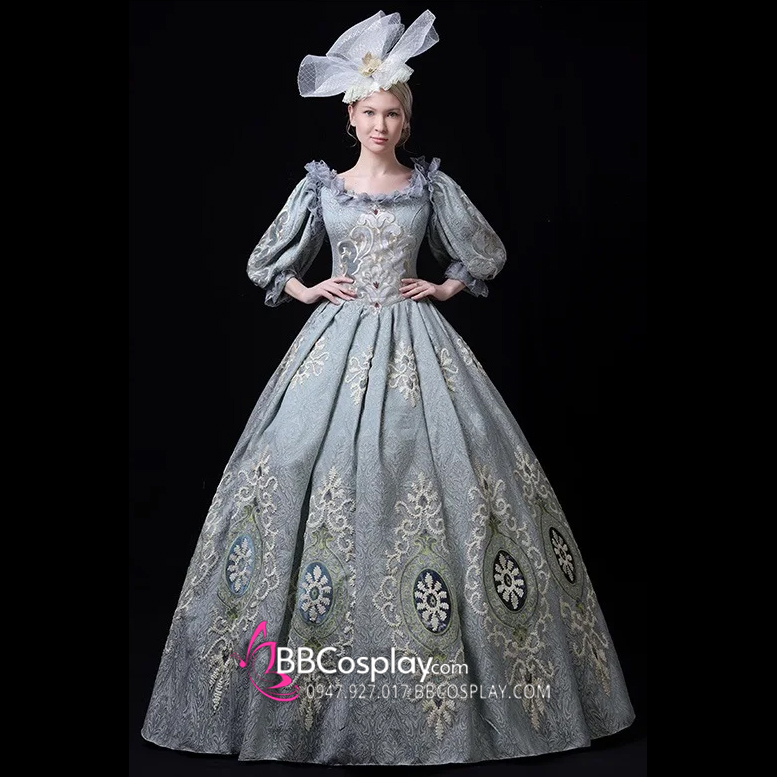 Trang Phục Nữ Hoàng 16Th Century EUROPEAN Style