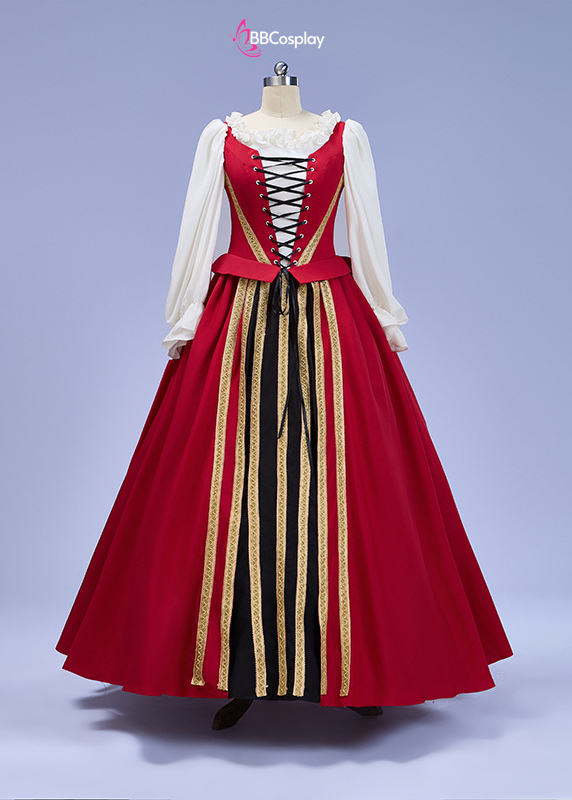 Trang Phục Nữ Hoàng Đỏ - Red Queen