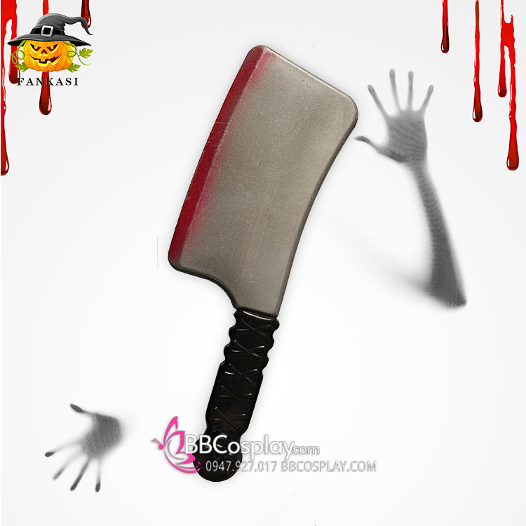 Dao Nhựa Cán Đầu Lâu Halloween