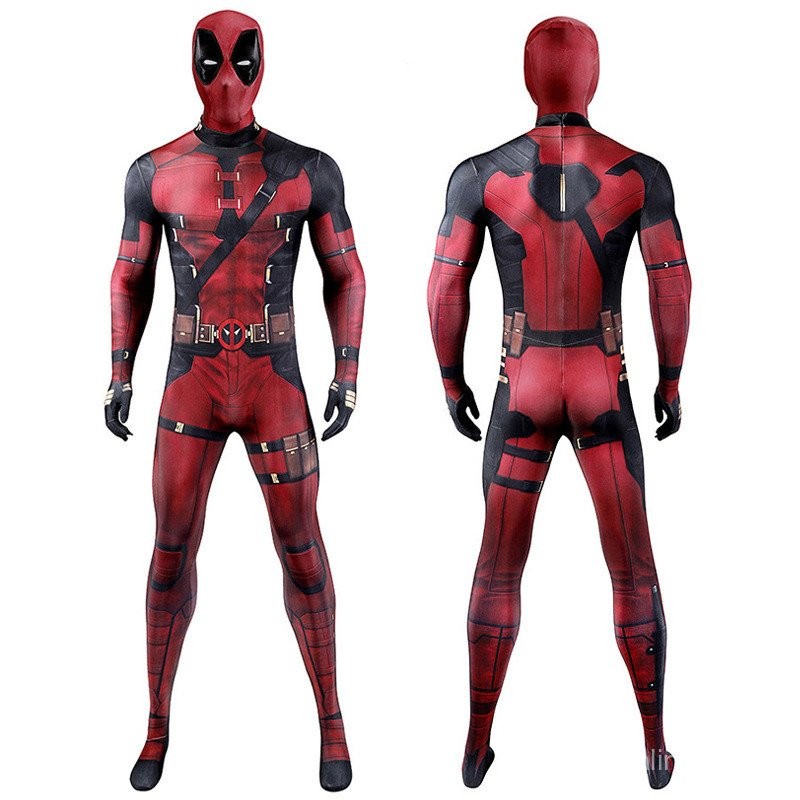 Trang Phục Deadpool In 3D Thun - Hoá Trang Thành Deadpool Cực Ngầu