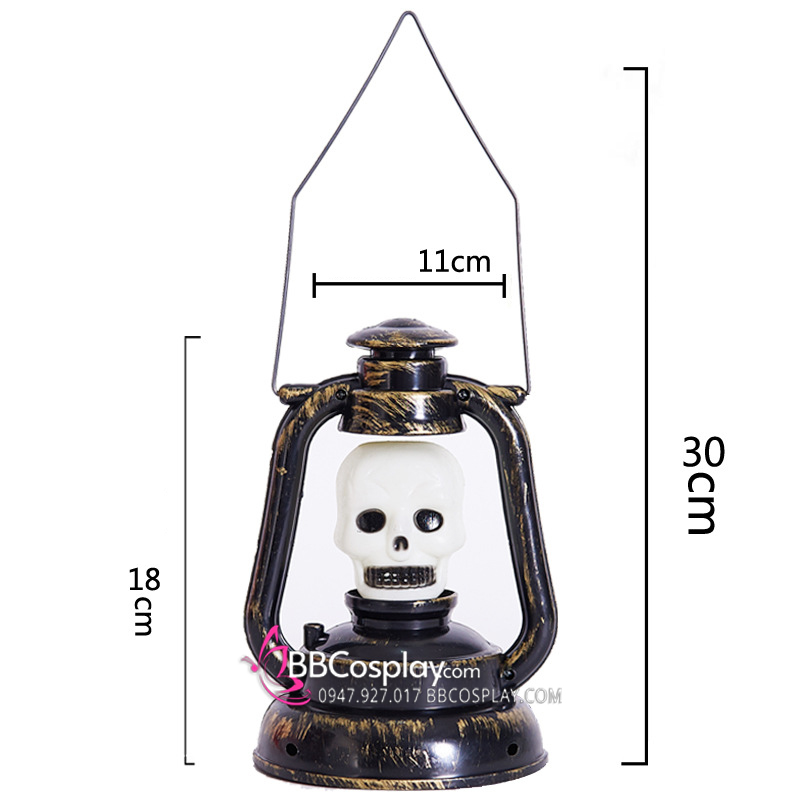 Đèn Đầu Lâu Hộp Sọ Trang Trí Halloween