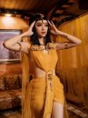 Trang Phục Nữ Hoàng Ai Cập Tone Vàng Sexy
