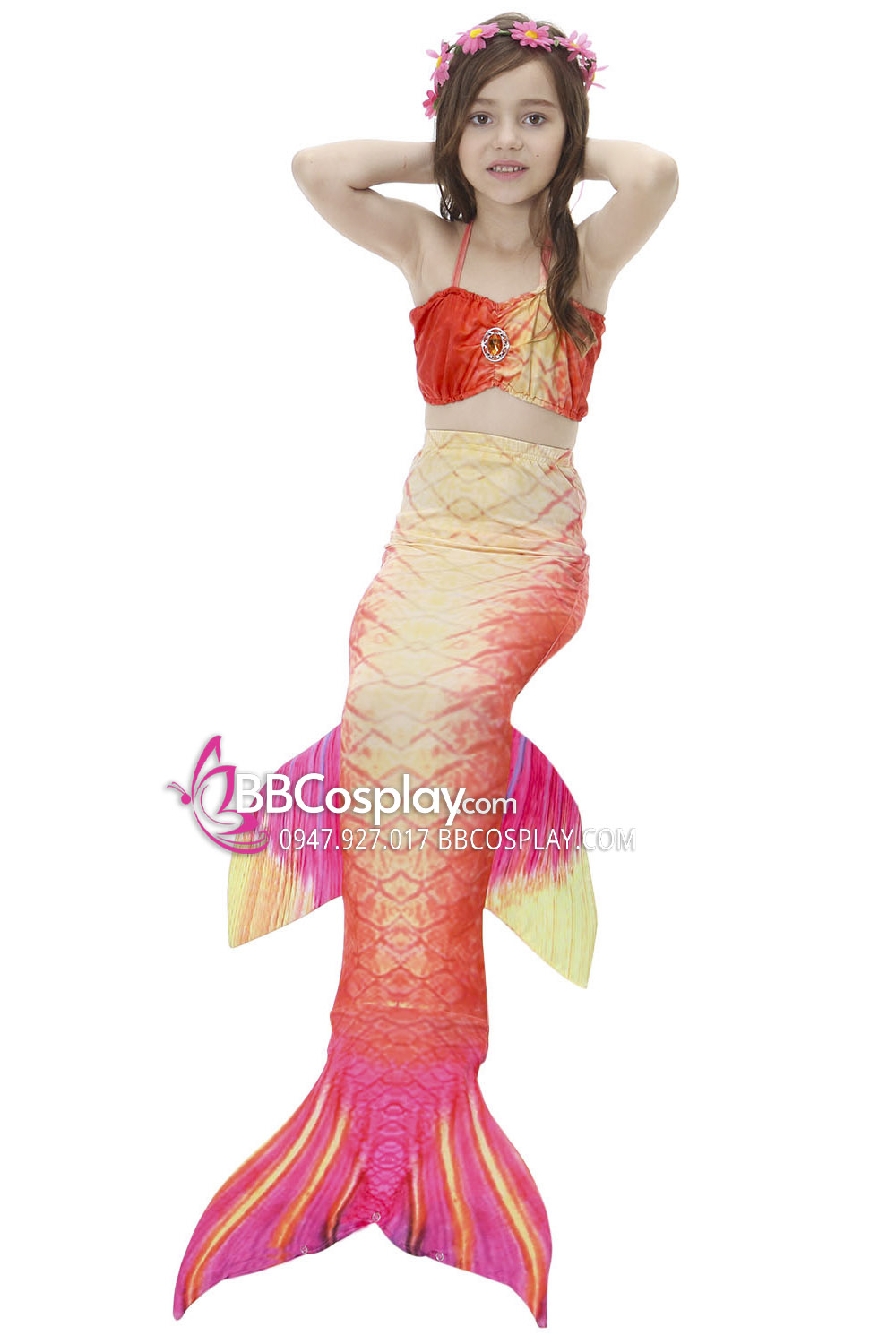 Đồ Bơi Mỹ Nhân Ngư Bé Gái