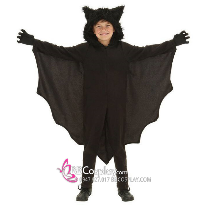 Đồ Hoá Trang Con Dơi Halloween Bé Trai