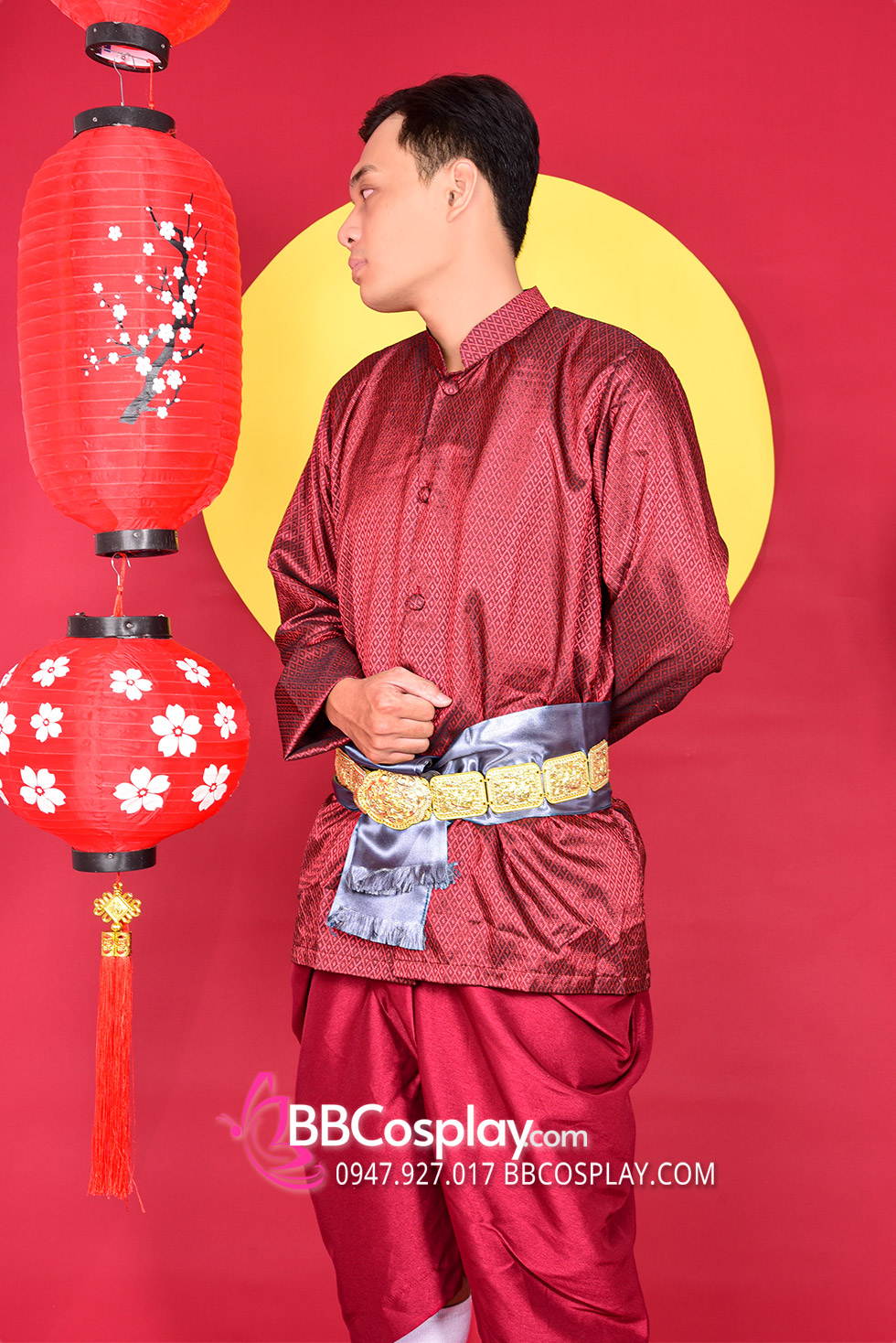 Trang Phục Thái Lan Đỏ