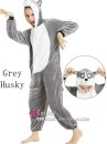 Đồ Hóa Trang Chó Sói Grey Husky Cho Người Lớn Và Trẻ Em