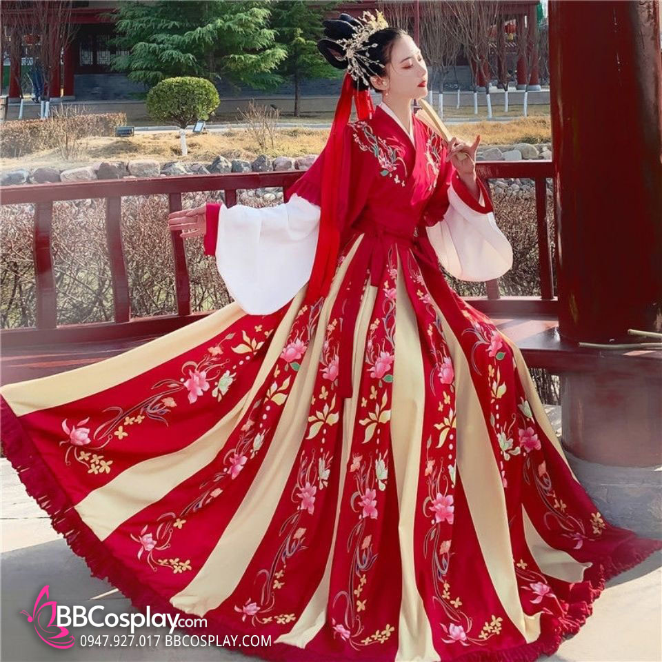 Hán Phục Hằng Nga Đôn Hoàng Ngọc Liên Kim Tử
