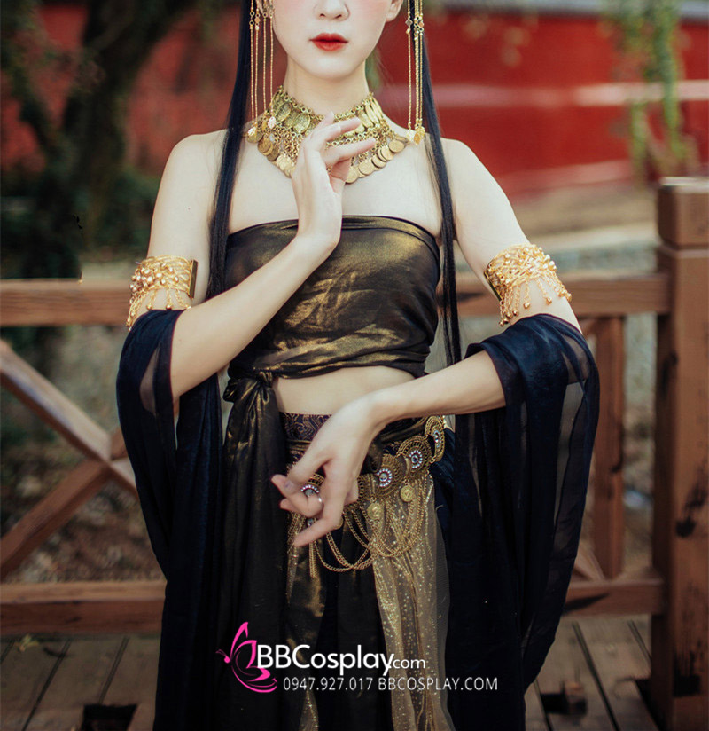 Phụ Kiện Vòng Cổ Trang Sức Múa Đôn Hoàng