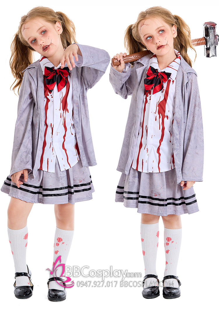 Đồng Phục Lớp Học Ma Cho Bé - Trick Or Treat