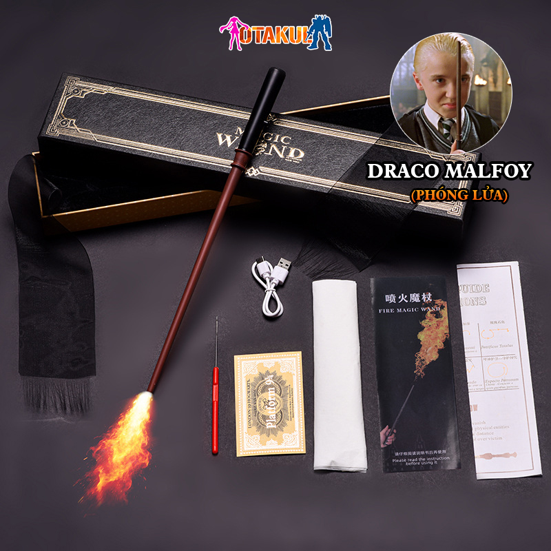  Draco Malfoy Bắn Lửa Điện