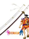 Kiếm Gỗ Phong Thủy Nhật Bản Enma Trắng Của Oden One Piece