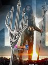 Đạo Cụ Mô Hình Cây Đinh Ba Của Aquaman Màu Bạc