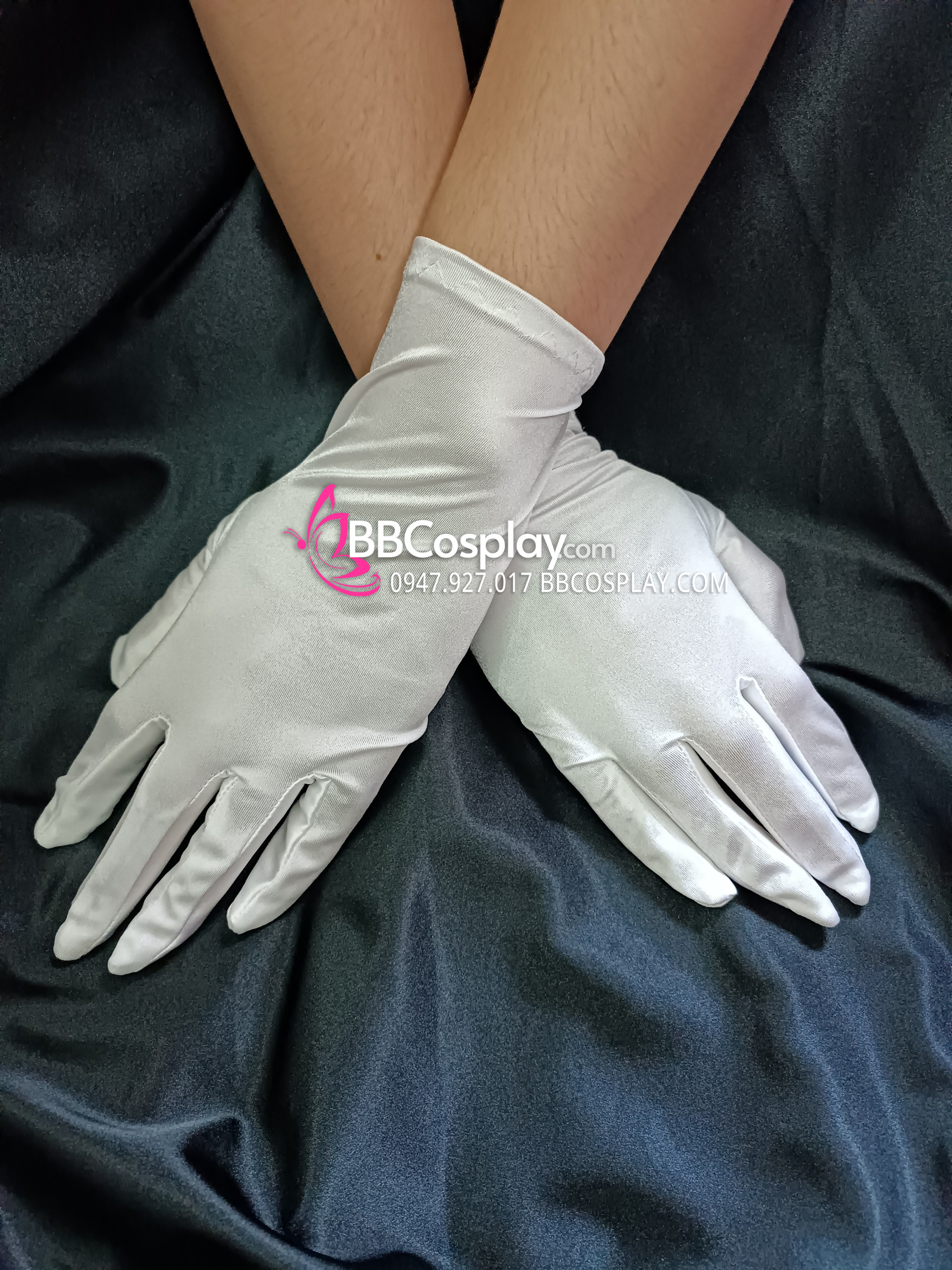 Găng Tay Trắng Ngắn