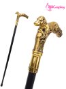 Gậy Quý Tộc Đầu Đầu Chó Màu Vàng
