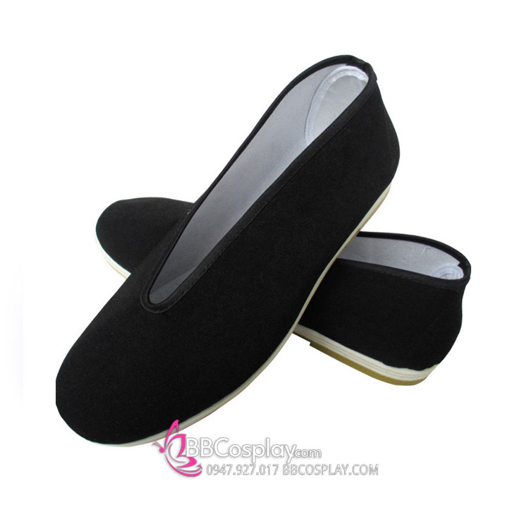 Giày Võ Cổ Trang Nam Đen Kiếm Hiệp