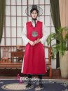 Quần Áo Hàn Quốc Hanbok Nam Sắc Đỏ