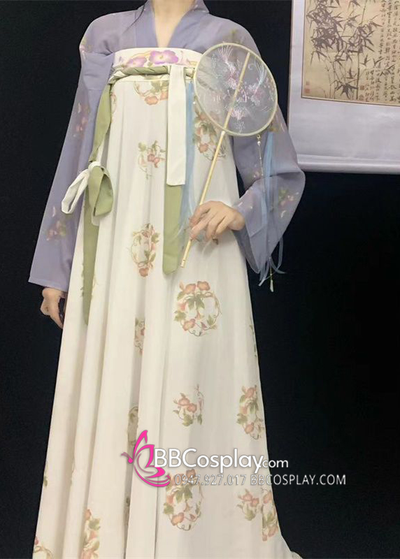 Hán Phục Chiết Ngực Thanh Tiêu Y