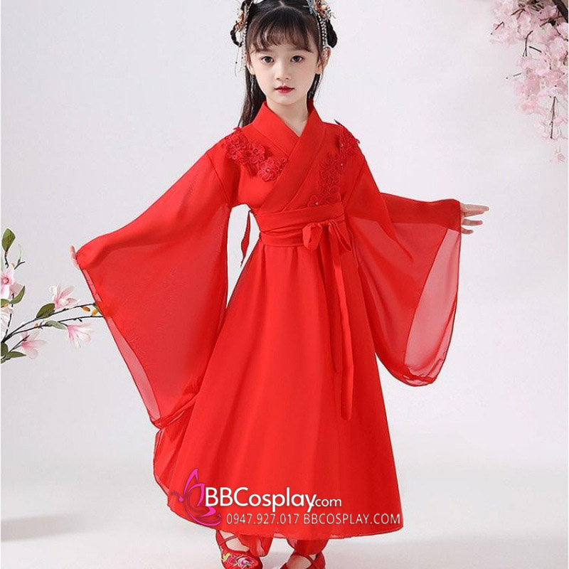 Hán Phục Tiểu Hồng Ước Bé Gái