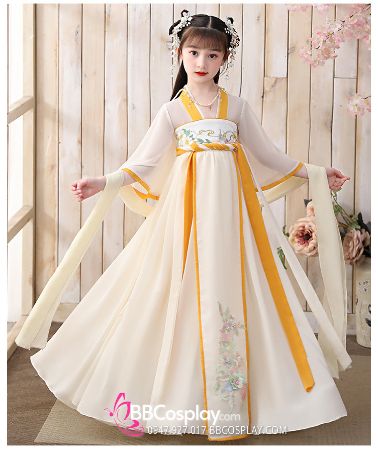 Hán Phục Hằng Nga Dịu Dàng Cho Các Bé