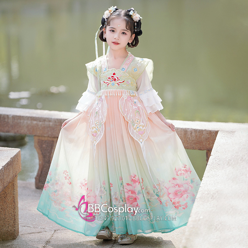 Váy Hằng Nga Tiên Nữ Cho Bé