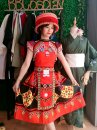 Trang Phục Hmong Cách Tân Mẫu Đen Đỏ