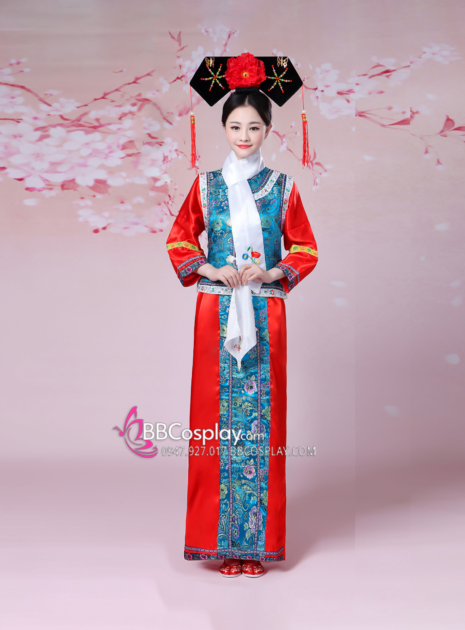 Đồ Hoàn Châu Công Chúa - Áo Xanh Váy Đỏ