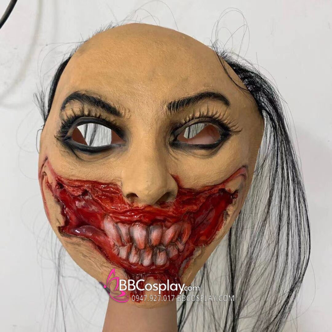 Mặt Halloween Zombie Kinh Dị Quỷ Cười