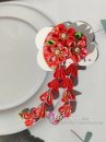 Kanzashi Phụ Kiện Cài Nhật Bản Nhiều Màu - Đỏ