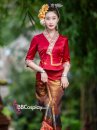 Đồ Trang Phục Thái - Vân Nam Nữ Mẫu Đỏ