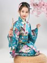 Kimono Nhật Cho Bé Gái - Phi Xanh Hoa