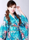 Kimono Phi Xanh Hoa