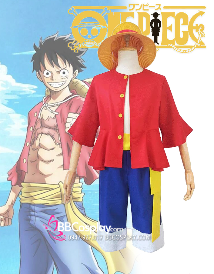 Bộ Cosplay Luffy Timeskip - ONE PIECE