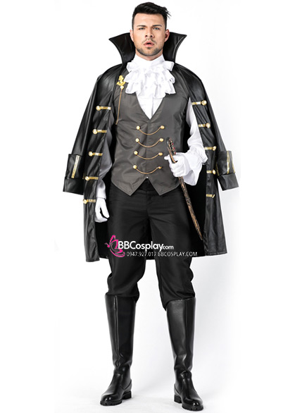 Trang Phục Nam Tước Alucard - Tone Đen Trắng Lịch Lãm