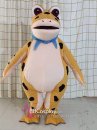 Mascot Ếch Bơm Hơi Vàng Summer