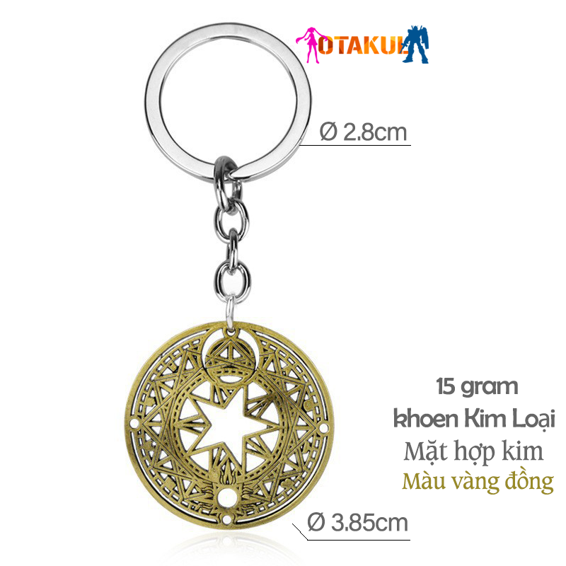 Móc Khoá Màu Đồng