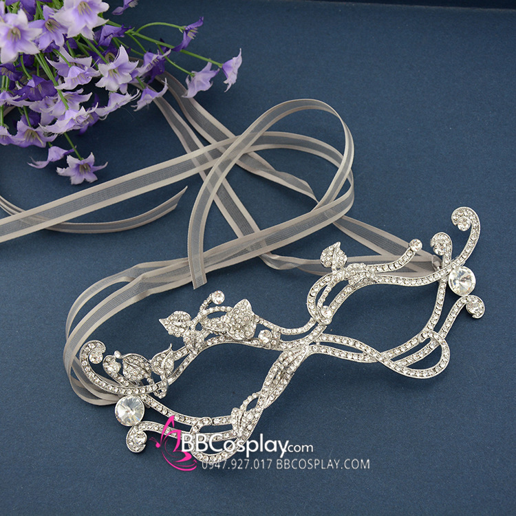 Mặt Nạ Dạ Hội Đính Đá