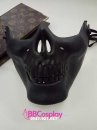 Mặt Nạ Nửa Mặt Xương Hàm - Màu Đen