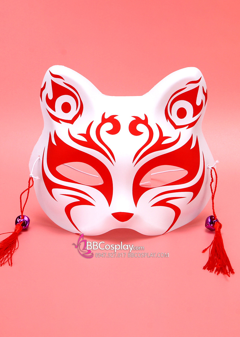 Mặt Nạ Hồ Ly - Đỏ