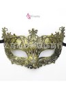 Mặt Nạ Nửa Mặt Hoa- Màu Vàng